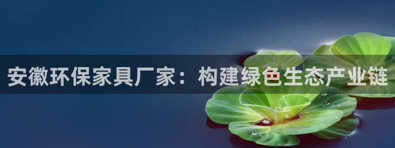 杏耀登陆线路：安徽环保家具厂家：构建绿色生态产业链