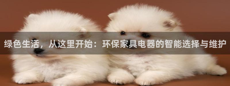 杏耀网址官网：绿色生活，从这里开始：环保家具电器的智能选择与