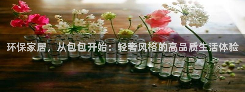 杏耀官网客服：环保家居，从包包开始：轻奢风格的高品质生活体验