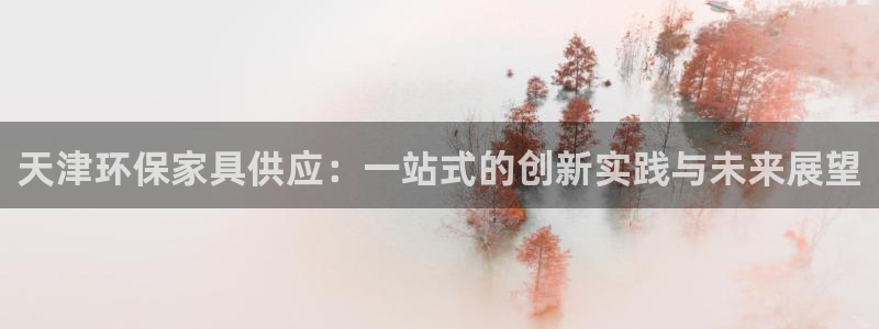 杏耀登陆：天津环保家具供应：一站式的创新实践与未来展望