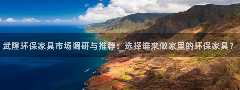 杏耀平台登录检测：武隆环保家具市场调研与推荐：选择谁来做家里
